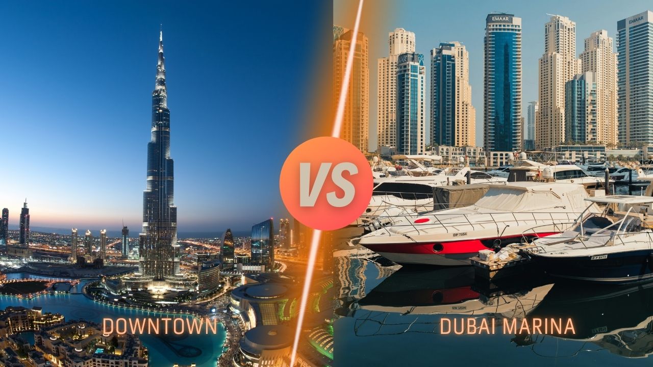 Dubai Marina vs Downtown Dubai: Which Airbnb Stay is Better for You?